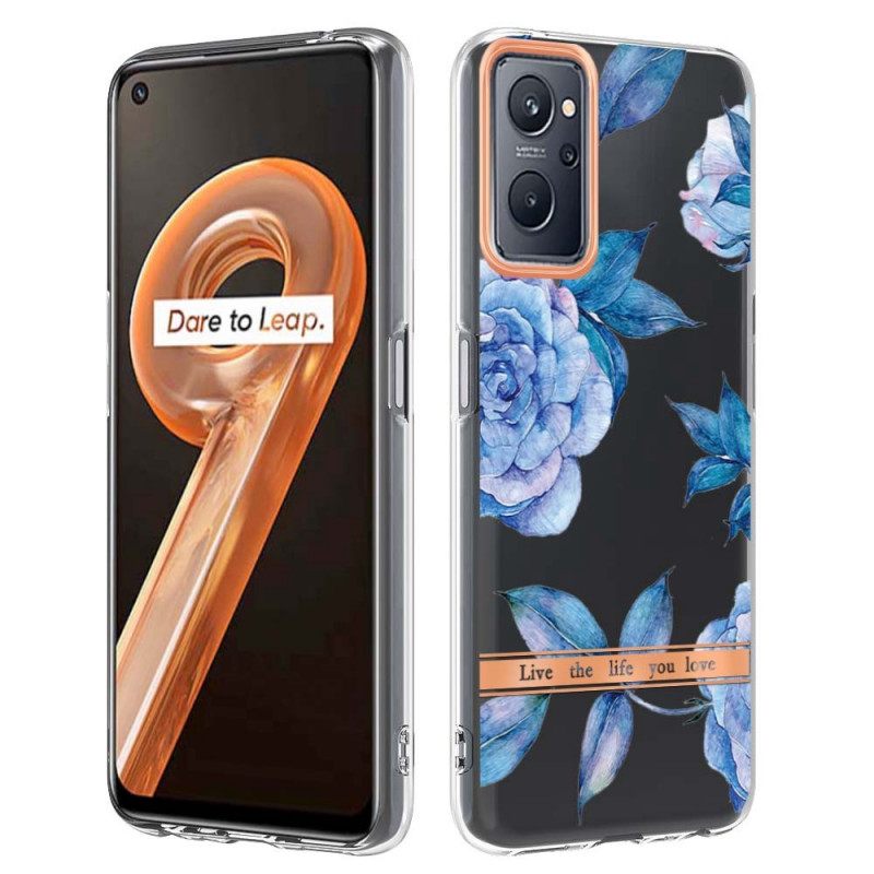 Kuori Realme 9i Flowers Elä Rakastamaasi Elämää