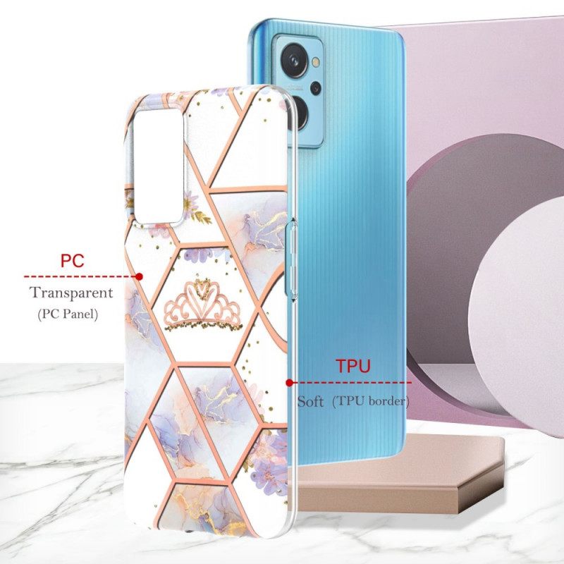 Kuori Realme 9i Marmorikruunu