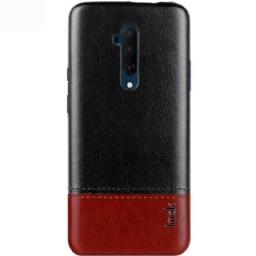 Kuori OnePlus 7T Pro Imak Ruiyi Sarjan Nahkaefekti