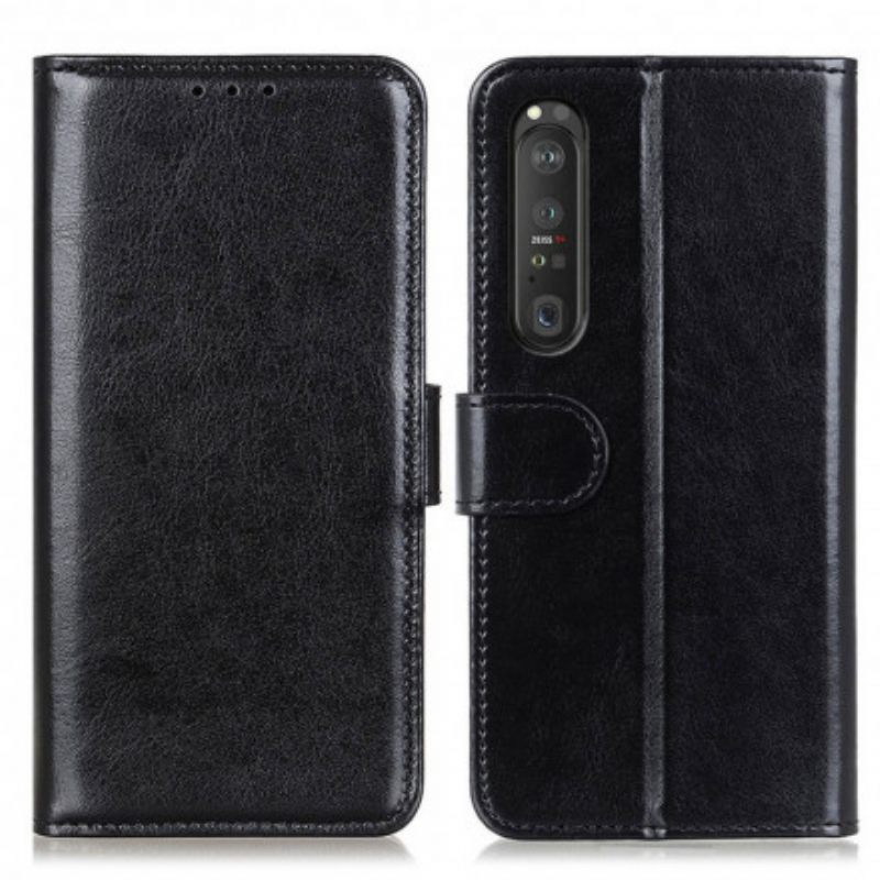 Kotelot Sony Xperia 1 III Faux Leather Finesse