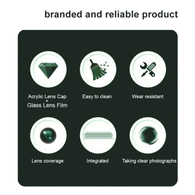 Karkaistusta Lasista Valmistettu Linssisuoja Realme 14x 5g (musta Versio) Imak