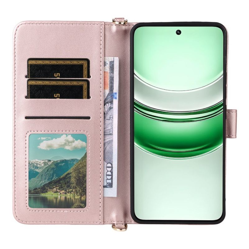 Kotelot Realme 14x 5g Tikattu Hihnalla Ja Olkahihnalla