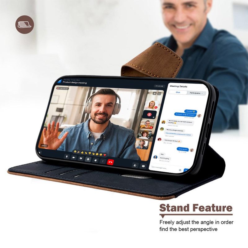 Kotelot Realme 14x 5g Vintage Kaksivärinen