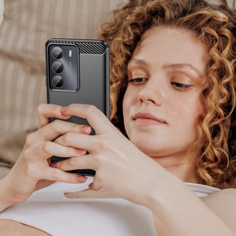Kuori Realme 14x 5g Harjattu Hiilikuitu