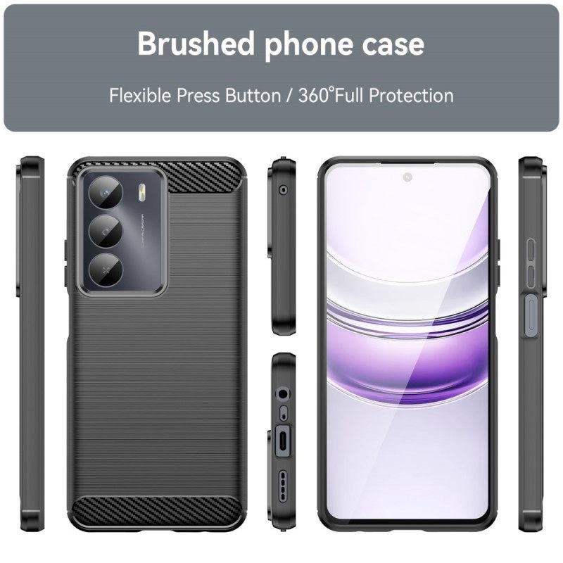 Kuori Realme 14x 5g Harjattu Hiilikuitu