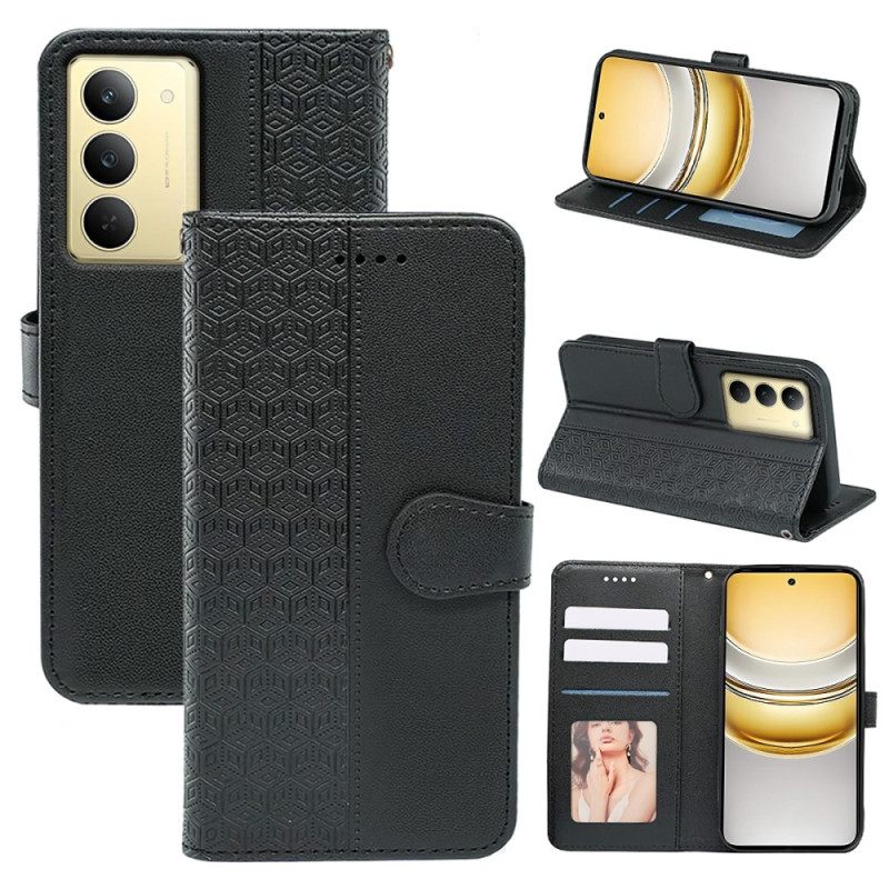 Nahkakotelo Realme 14x 5g Premium