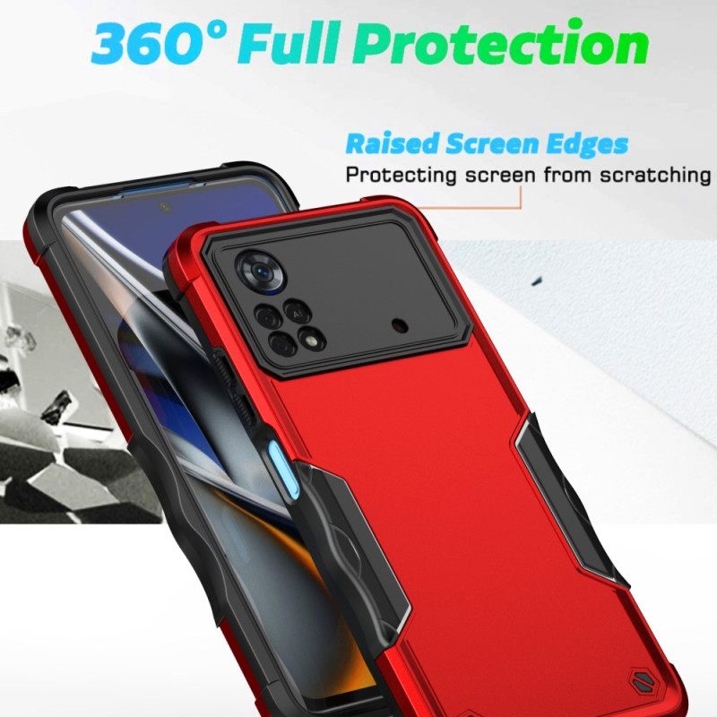 Case Poco X4 Pro 5G Hybrid Metal Effect