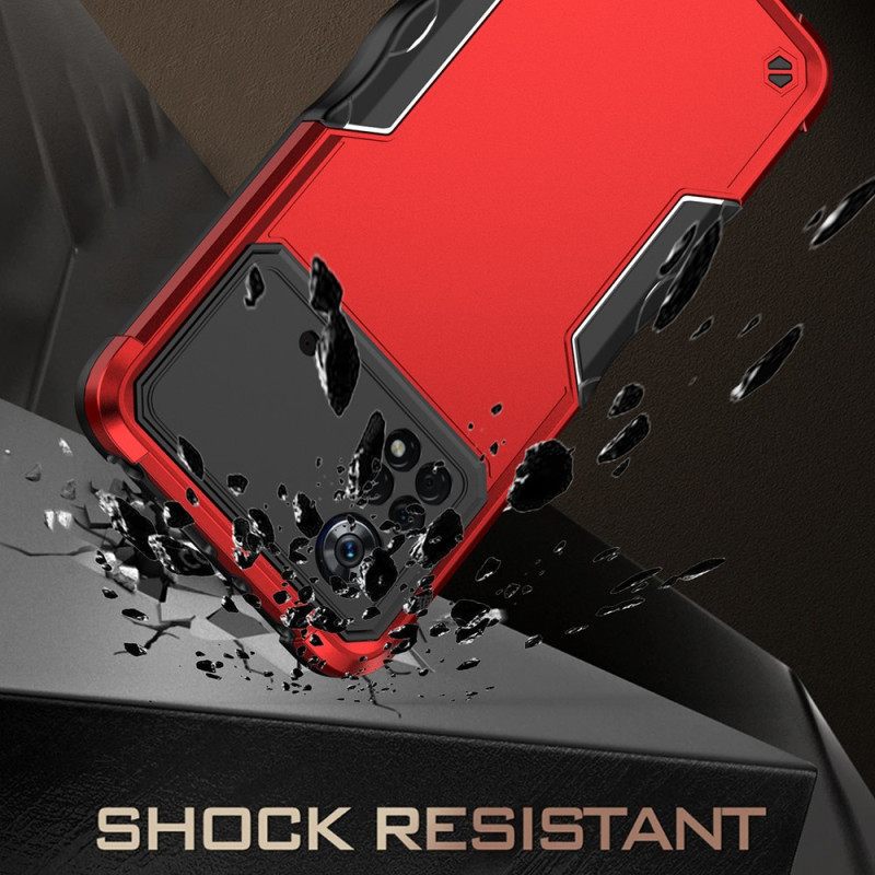 Case Poco X4 Pro 5G Hybrid Metal Effect
