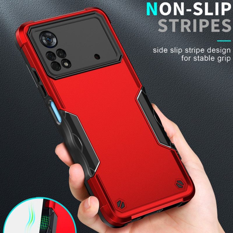 Case Poco X4 Pro 5G Hybrid Metal Effect