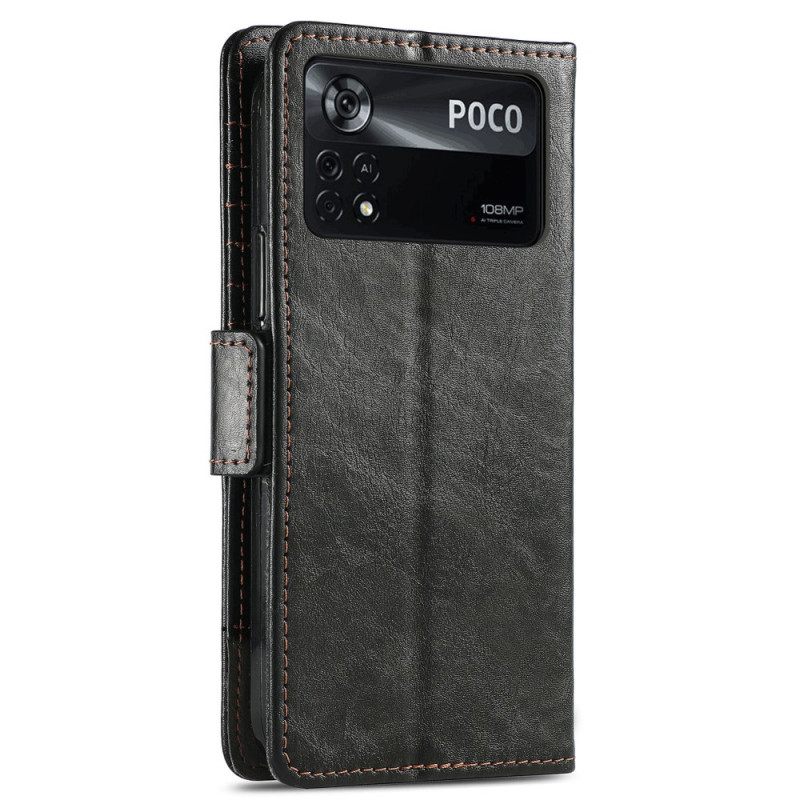 Flip Case Poco X4 Pro 5G Bicolor Vintage