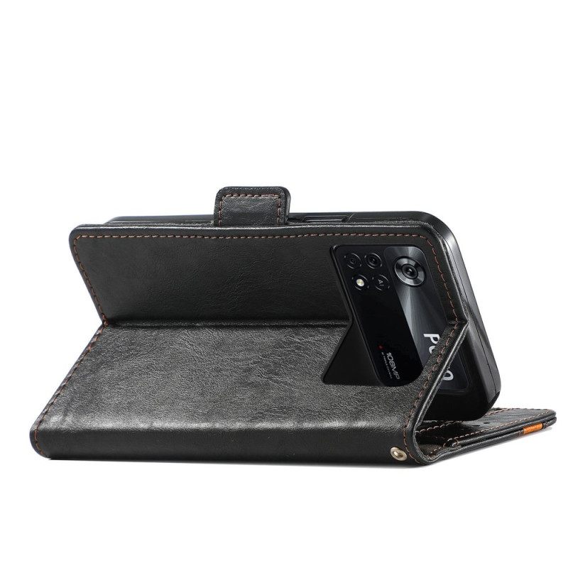 Flip Case Poco X4 Pro 5G Bicolor Vintage
