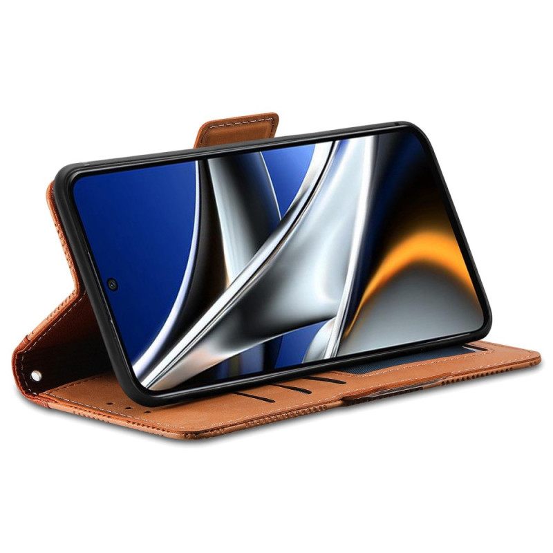 Flip Case Poco X4 Pro 5G Vintage Style