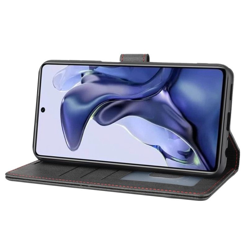Kotelot Poco X4 Pro 5G Leather Effect Line