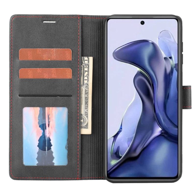Kotelot Poco X4 Pro 5G Leather Effect Line