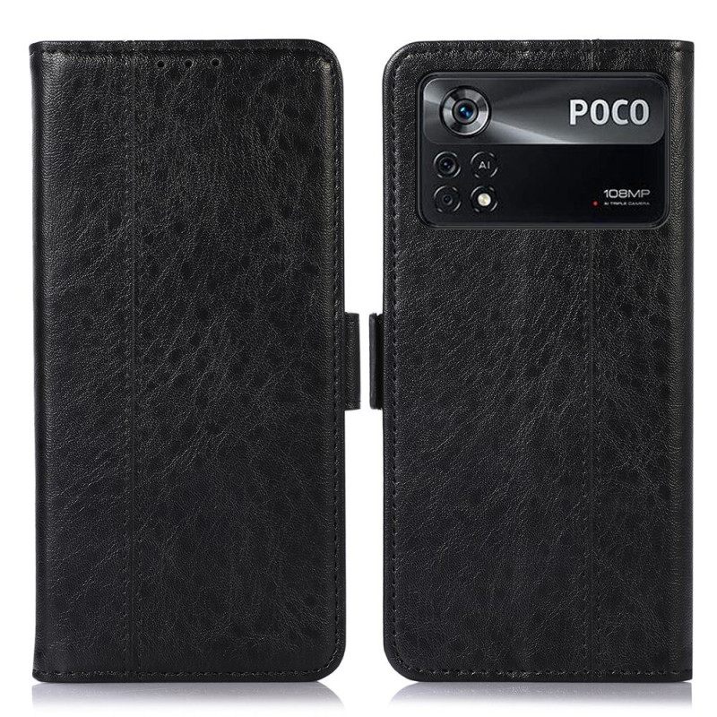 Kotelot Poco X4 Pro 5G Style Leather Couture