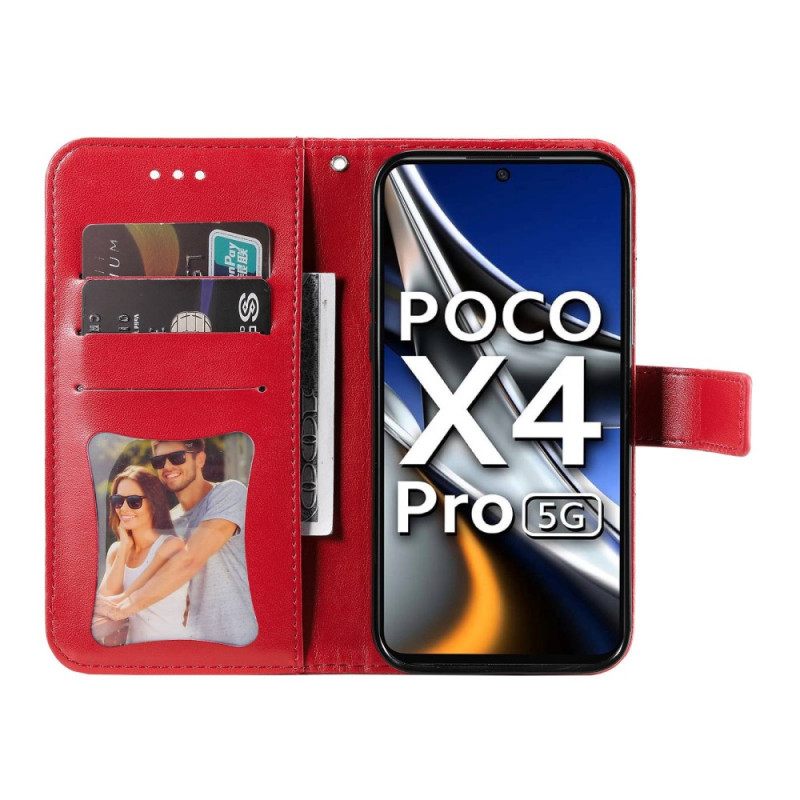Kotelot Poco X4 Pro 5G Suojaketju Kuori Strappy Mandala