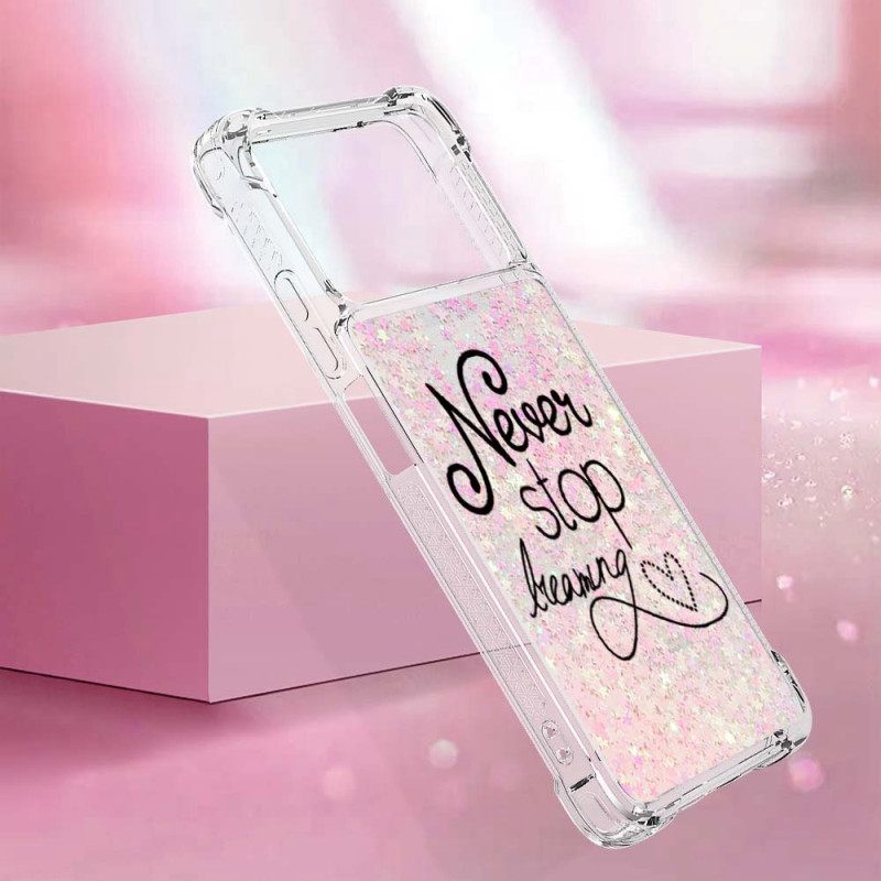 Kuori Poco X4 Pro 5G Älä Koskaan Lakkaa Haaveilemasta Glitteristä