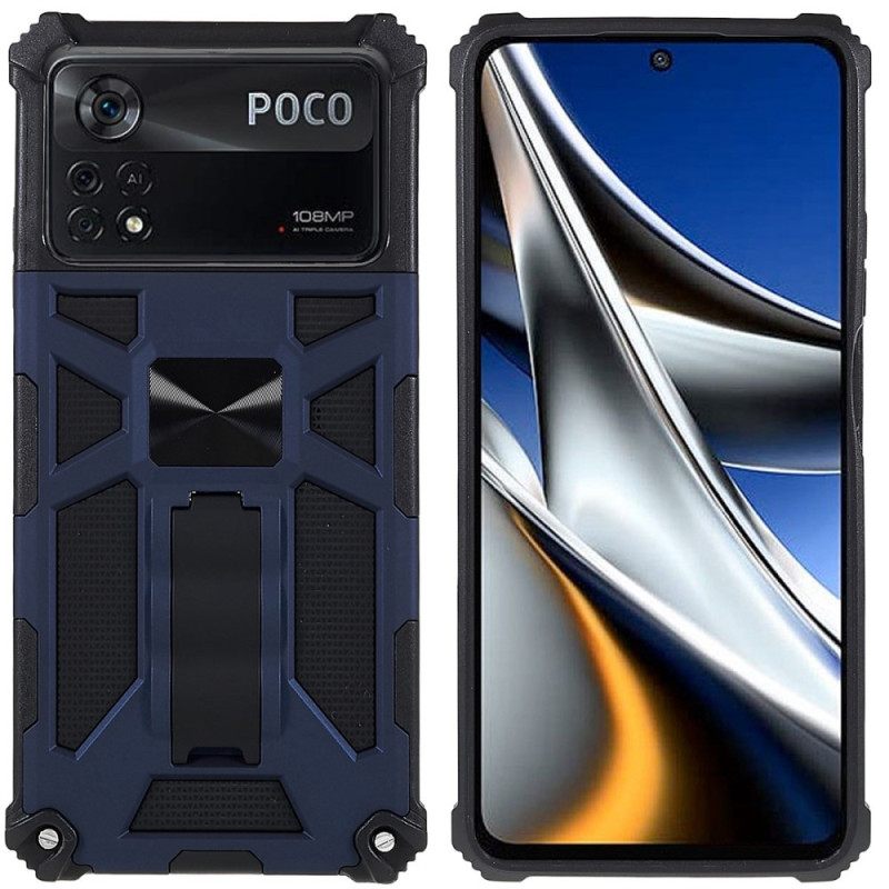 Kuori Poco X4 Pro 5G Bicolor Irrotettava Tuki