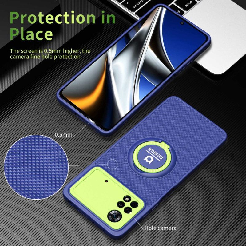 Kuori Poco X4 Pro 5G Bicolor Ring-support