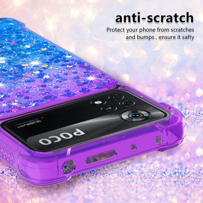 Kuori Poco X4 Pro 5G Glitter Color