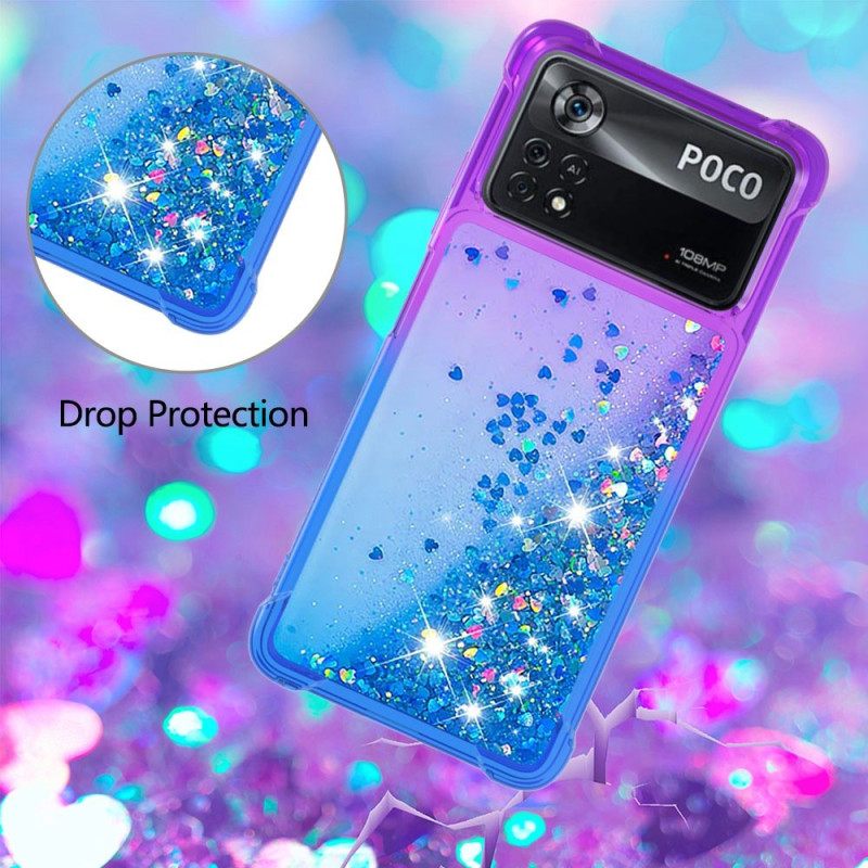 Kuori Poco X4 Pro 5G Glitter Color
