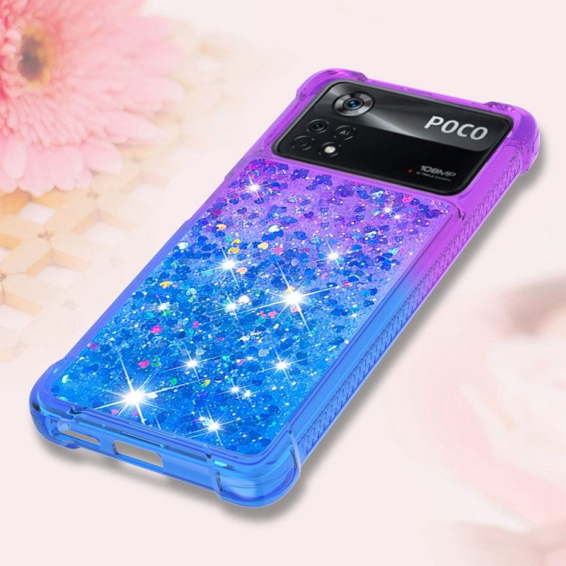 Kuori Poco X4 Pro 5G Glitter Color