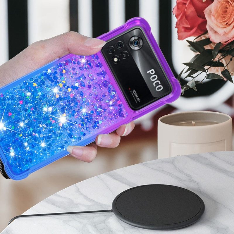 Kuori Poco X4 Pro 5G Glitter Color