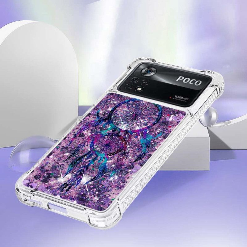 Kuori Poco X4 Pro 5G Glitter Dreamcatcher