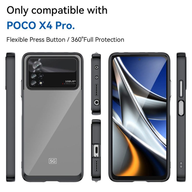 Kuori Poco X4 Pro 5G Hybridiväriset Reunat