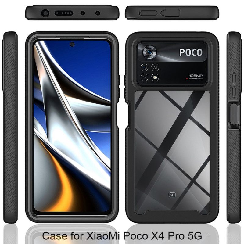 Kuori Poco X4 Pro 5G Suojakuori Täydellinen Suojaus Näyttökalvolla