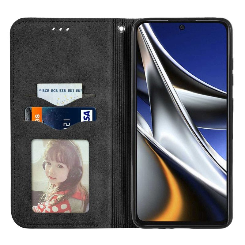 Puhelinkuoret Poco X4 Pro 5G Kotelot Flip Elegance