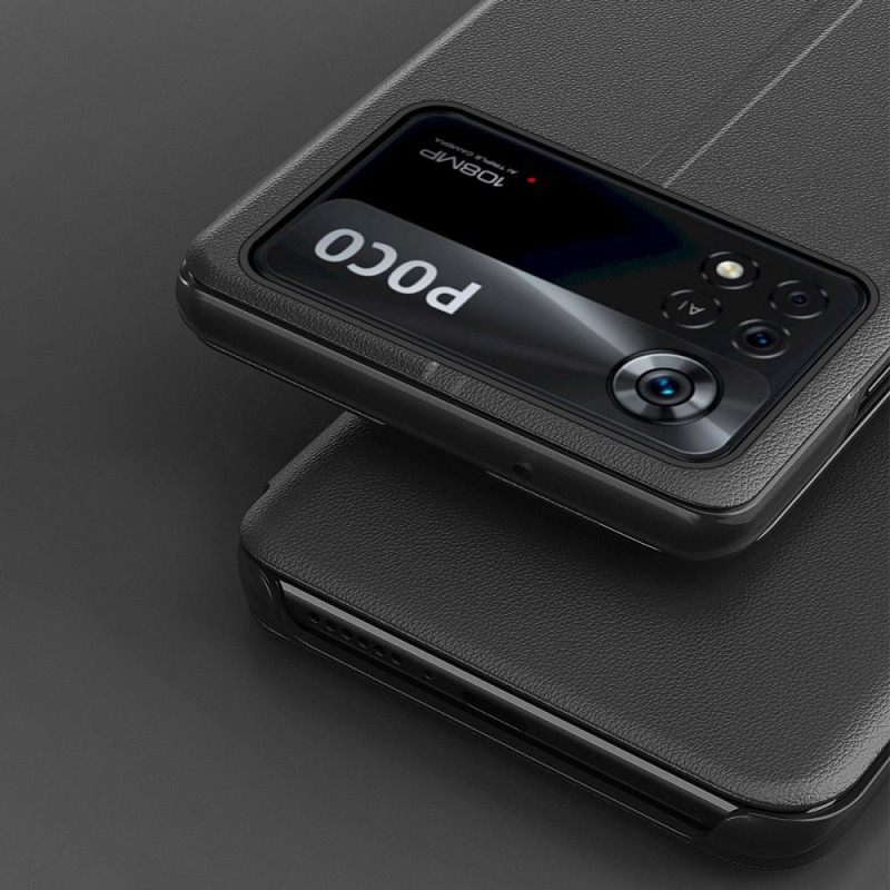 Puhelinkuoret Poco X4 Pro 5G Teksturoitu Keinonahka