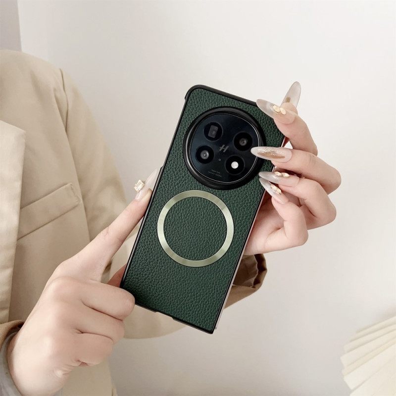 Kuori Oppo Find N5 Magsafe-yhteensopiva Keinonahka Suojakuori