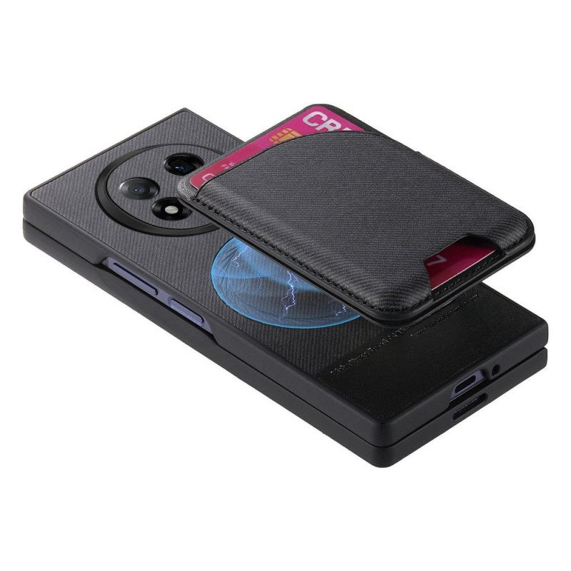Puhelinkuoret Oppo Find N5 Magneettinen Jalustalla Ja Irrotettavalla Pussilla