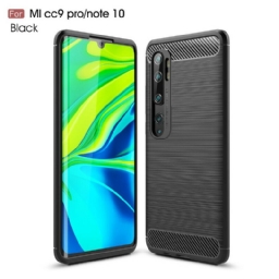 Case Xiaomi Mi Note 10 / 10 Pro Harjattu Hiilikuitu