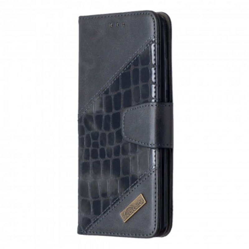 Kotelot Xiaomi Mi Note 10 / 10 Pro Classic Crocodile Skin Effect