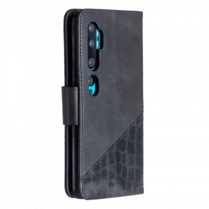 Kotelot Xiaomi Mi Note 10 / 10 Pro Classic Crocodile Skin Effect