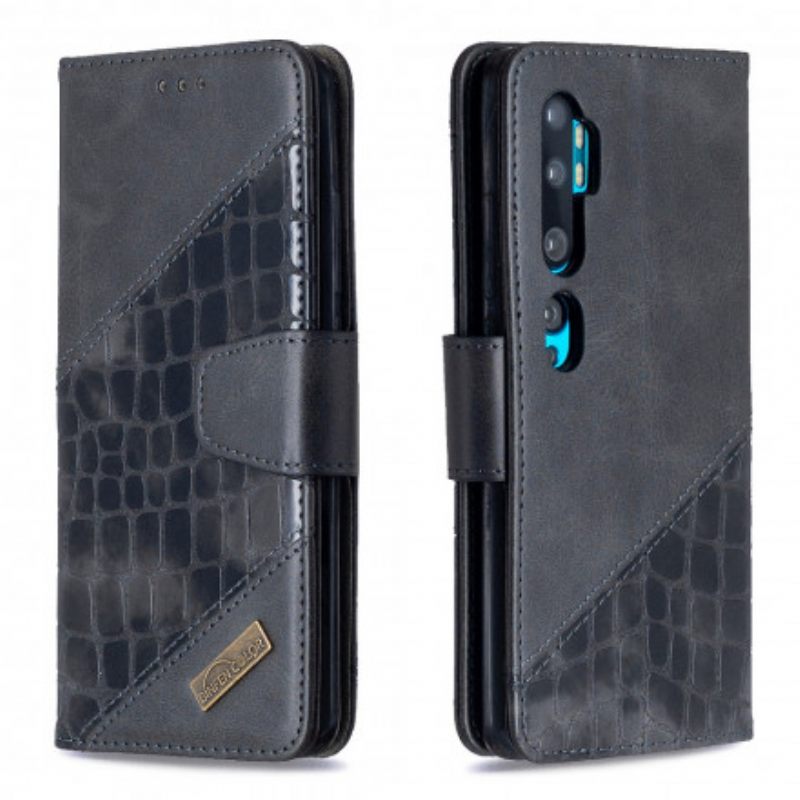 Kotelot Xiaomi Mi Note 10 / 10 Pro Classic Crocodile Skin Effect