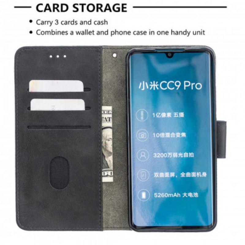 Kotelot Xiaomi Mi Note 10 / 10 Pro Classic Crocodile Skin Effect
