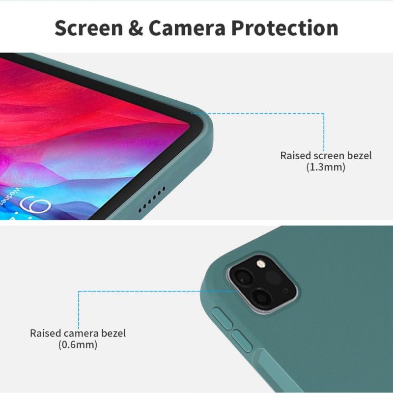 Kuori iPad Pro 12.9" (2021) (2020) (2018) Nestemäinen Silikoni
