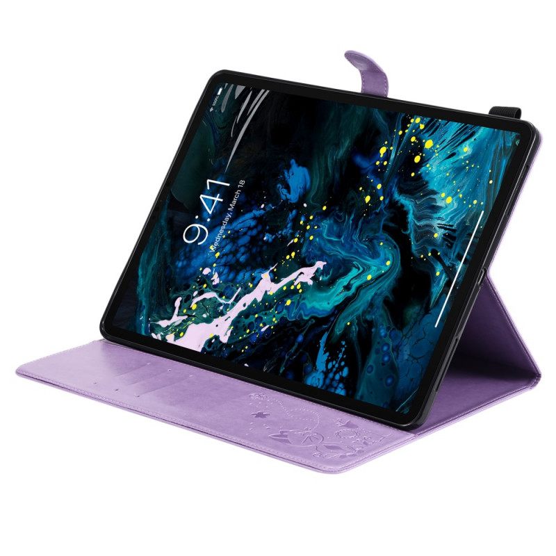 Nahkakotelo iPad Pro 12.9" (2021) (2020) (2018) Kissa Ja Mehiläiset