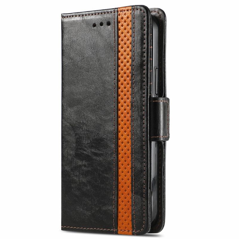 Flip Case Google Pixel 6 Bicolor Double Clasp Caseneo