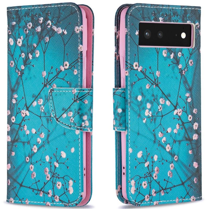 Kotelot Google Pixel 6 Kukkivan Puun Oksa