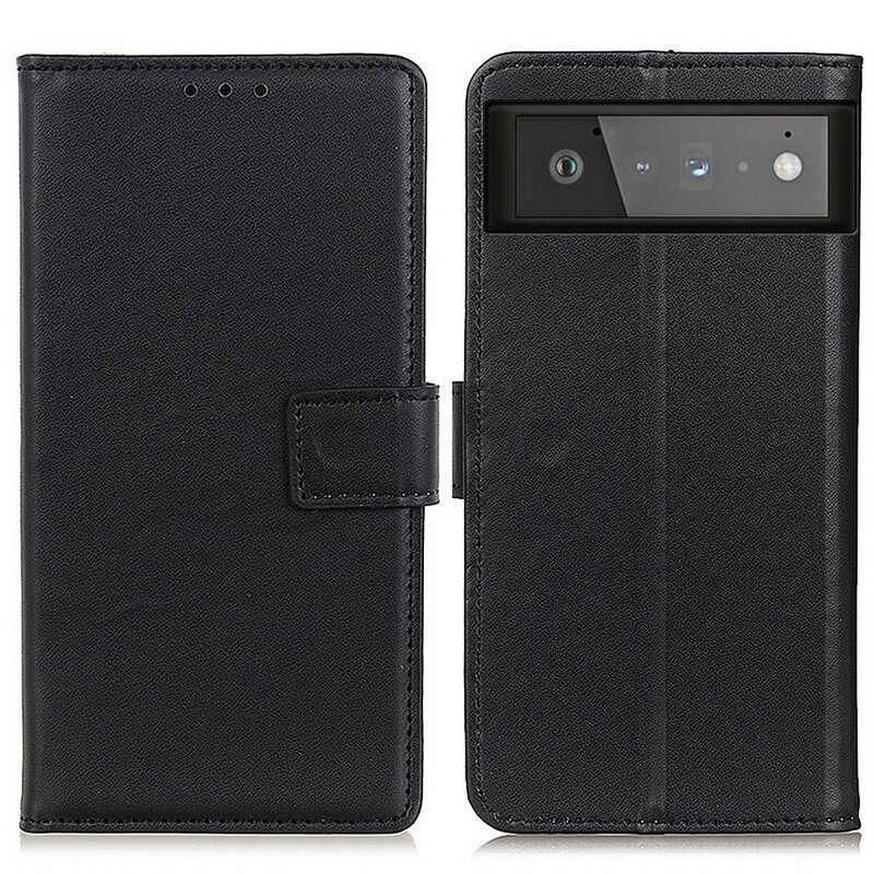 Kotelot Google Pixel 6 Simple Faux Leather