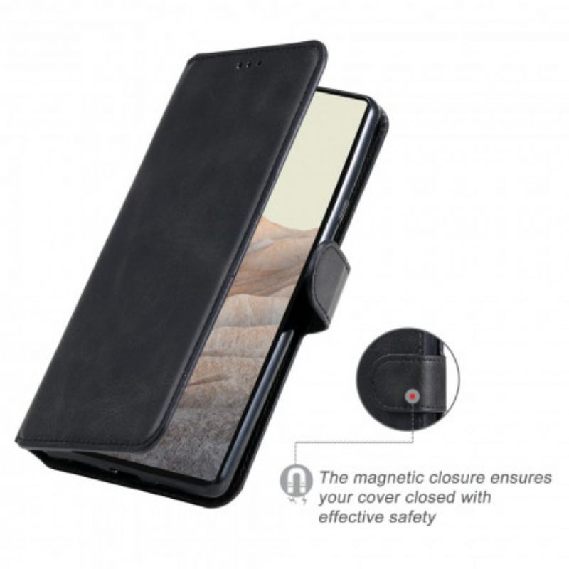 Nahkakotelo Google Pixel 6 Faux Leather Uudet Värit