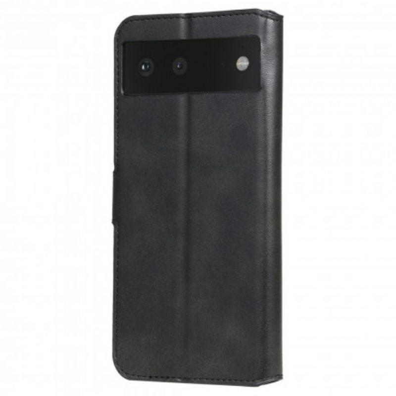 Nahkakotelo Google Pixel 6 Faux Leather Uudet Värit