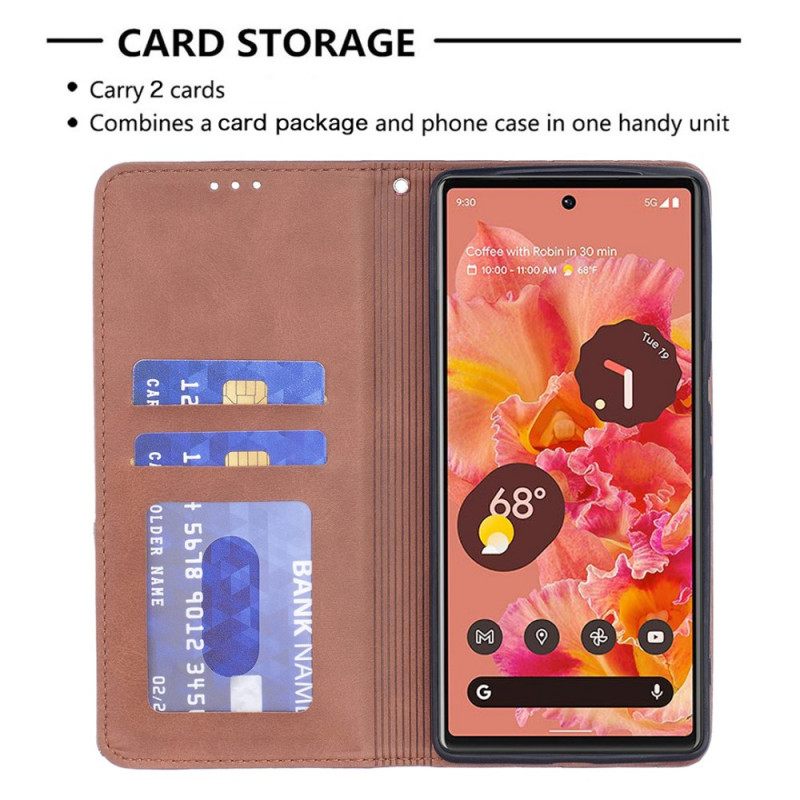 Puhelinkuoret Google Pixel 6 Kotelot Flip Style Artisti