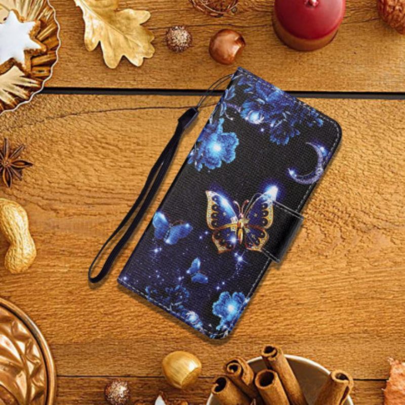 Kotelot Oppo A15 Suojaketju Kuori Precious Thong Butterflies