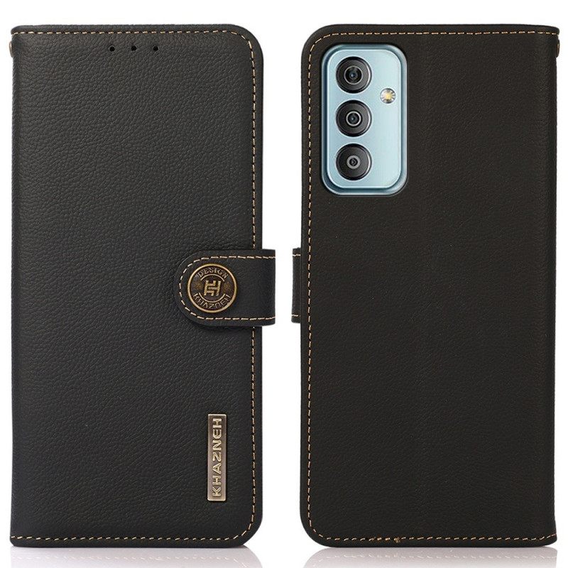 Kotelot Samsung Galaxy M23 5G Aito Nahka Khazneh Rfid