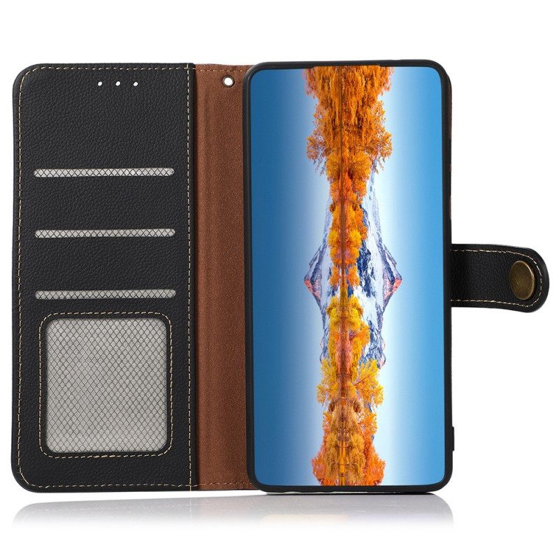 Kotelot Samsung Galaxy M23 5G Aito Nahka Khazneh Rfid